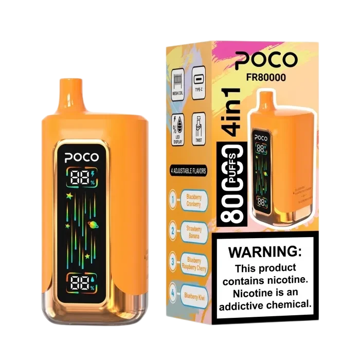 POCO FR 80000 Puffs 4in1 Disposable Vape