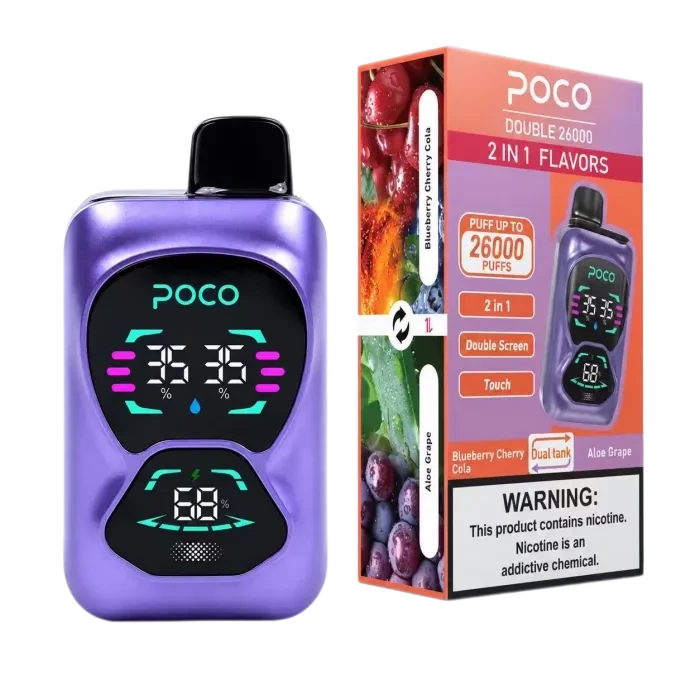 POCO DB 26000 Dual Flavors Disposable Vape (10-piece box)